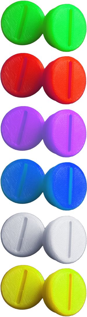 Gillo G2 Plastic Plug - colours